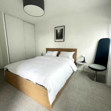 דירה T2 With Parking -7 Min To Paris & Stade France *